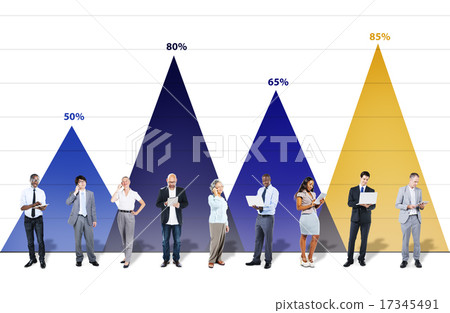 Business Data Analysis Strategy Marketing Graph Concept Business Data Analysis Strategy Marketing Graph Concept 17345491