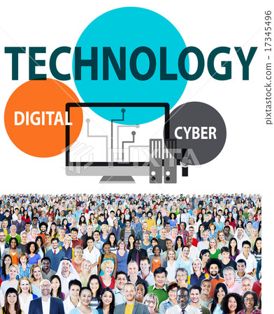 Technology Social Media Networking Online Digital Concept 17345496