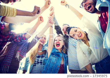 Friends Friendship Leisure Vacation Togetherness Fun Concept Friends Friendship Leisure Vacation Togetherness Fun Concept 17345975