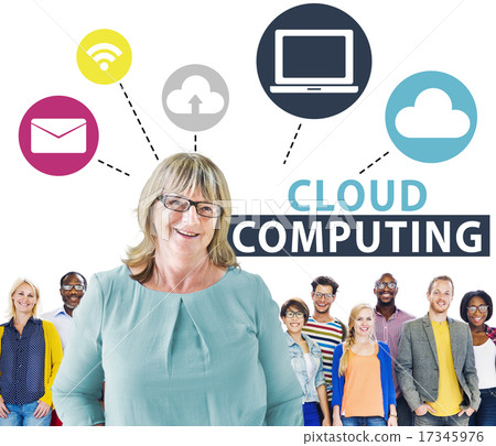 Cloud Computing Network Online Internet Storage Concept 17345976