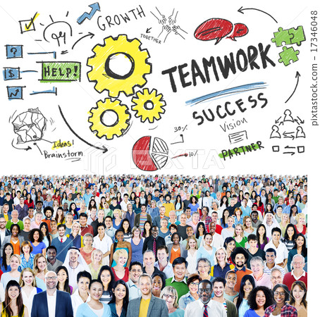 Teamwork Team Collaboration Connection Togetherness Unity Concep Teamwork Team Collaboration Connection Togetherness Unity Concep 17346048