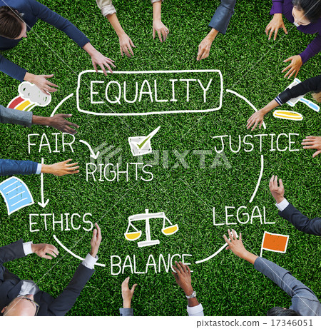 Equality Rights Balance Fair Justice Ethics Concept 17346051