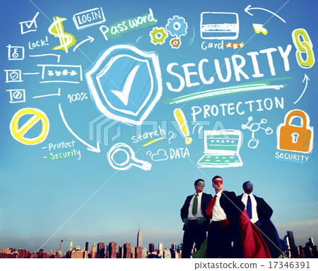 Security Shield Protection Privacy Network Concept Security Shield Protection Privacy Network Concept 17346391