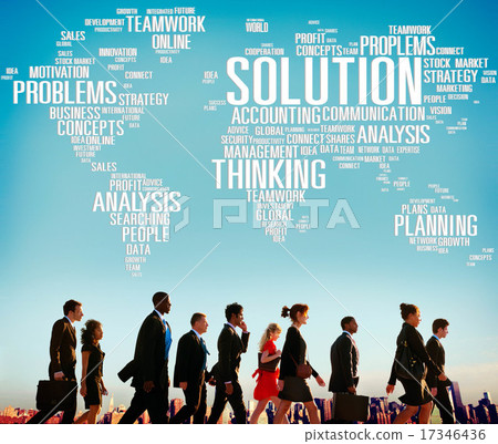 Solution Success Sloved Decision Strategic Progress Concept Solution Success Sloved Decision Strategic Progress Concept 17346436