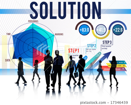 Solution Problem Solving Business Strategy Concept Solution Problem Solving Business Strategy Concept 17346439