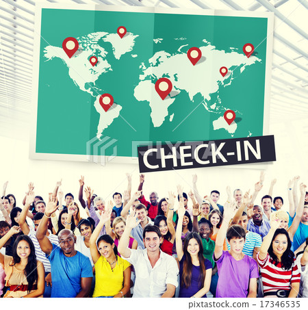 Check In Cartography Location Spot Travel World Global Concept Check In Cartography Location Spot Travel World Global Concept 17346535