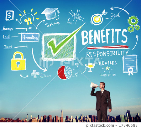 Benefits Responsibility Rewards Goal Skill Satisfaction Concept 17346585