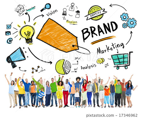 Diverse People Celebration Marketing Brand Concept 17346962