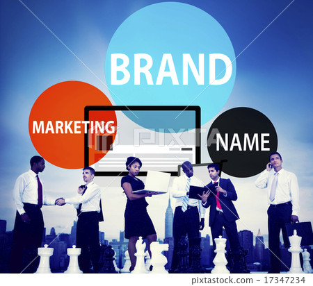 Brand Branding Advertising Marketing Commerce Concept Brand Branding Advertising Marketing Commerce Concept 17347234