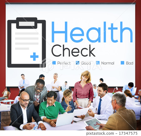 Health Check Insurance Check Up Check List Medical Concept 17347575