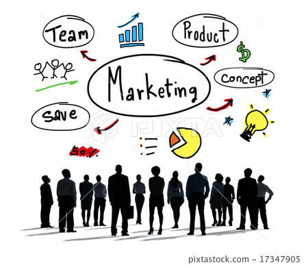 Marketing Strategy Team Business Commercial Advertising Concept Marketing Strategy Team Business Commercial Advertising Concept 17347905