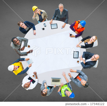 Architect Engineer Meeting Construction Design Concept Architect Engineer Meeting Construction Design Concept 17348122