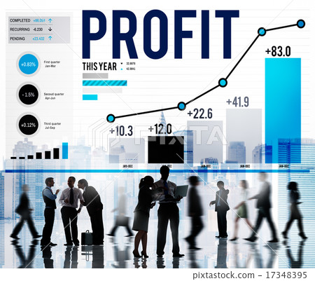 Profit Benefit Financial Income Growth Concept Profit Benefit Financial Income Growth Concept 17348395