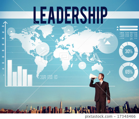 Leadership Leader Authoritarian Manager Boss Concept 17348466