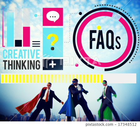 Frequently Asked Questions FAQ Problems Concept 17348512