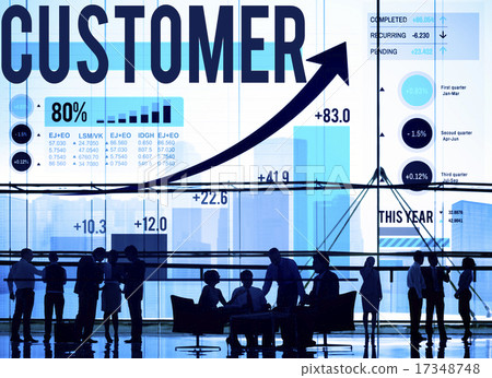 Customer Client Consumer Satisfaction Service Loyalty Concept 17348748