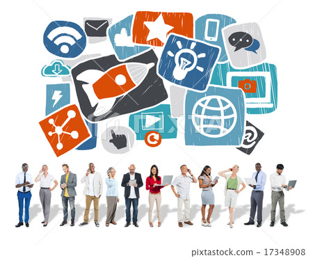 Media Social Media Social Network Internet Technology Online Con Media Social Media Social Network Internet Technology Online Con 17348908