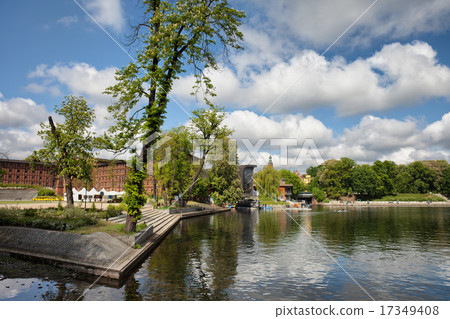 Mill Island and Brda River in Bydgoszcz 17349408