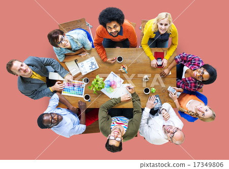 Group of Diverse Designers Having a Meeting Concept Group of Diverse Designers Having a Meeting Concept 17349806