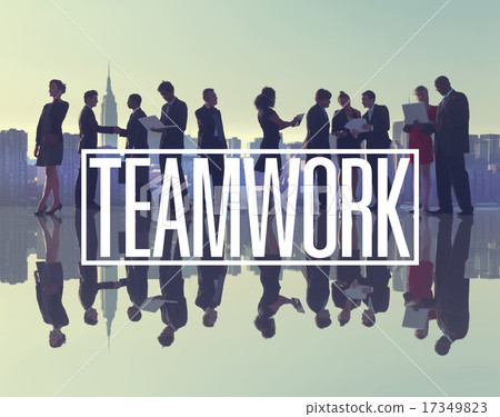 Business People New York Outdoor Meeting Teamwork Concept Business People New York Outdoor Meeting Teamwork Concept 17349823