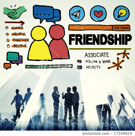 Friendship Group People Social Media Loyalty Concept Friendship Group People Social Media Loyalty Concept 17349824