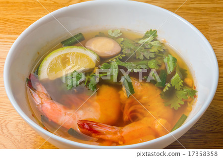 Tom Yam Kook泰國食物湯姆yong goong泰國湯 17358358