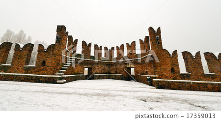 Scaligero Bridge in Winter - Verona Italy Scaligero Bridge in Winter - Verona Italy 17359013