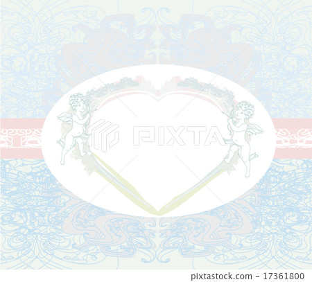 happy valentine's day vintage card with cupids happy valentine's day vintage card with cupids 17361800