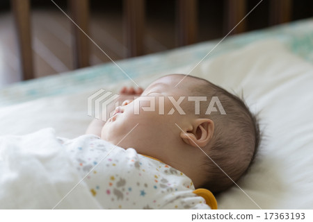 A sleeping baby A sleeping baby 17363193