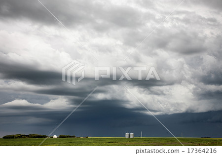 Storm Clouds Prairie Sky Storm Clouds Prairie Sky 17364216