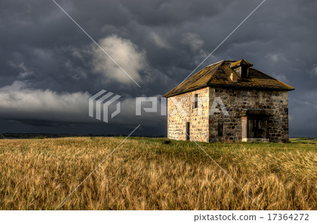 Storm Clouds Prairie Sky Stone House Storm Clouds Prairie Sky Stone House 17364272
