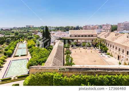 moorish style garden 17366460