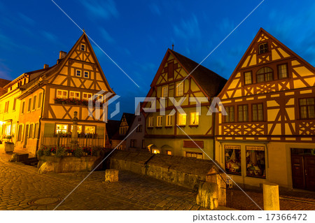 Rothenburg ob der Tauber Germany at dusk 17366472