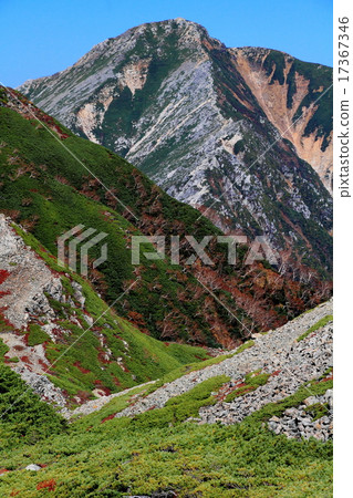 The double mountain ridges of Mt. 17367346