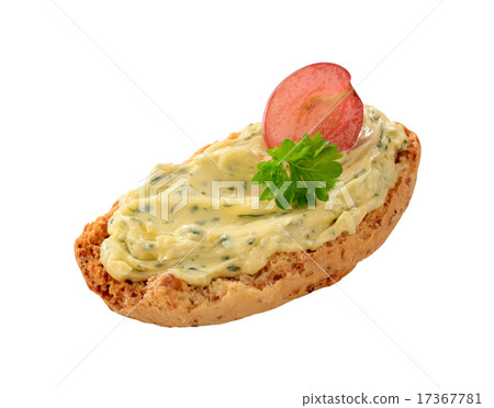 Crispy roll and herb butter 17367781
