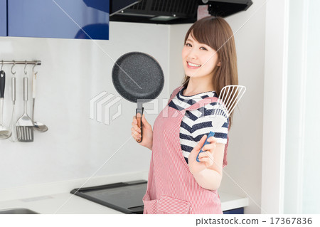 Woman cooking Woman cooking 17367836