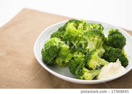 Boiled broccoli 17368645