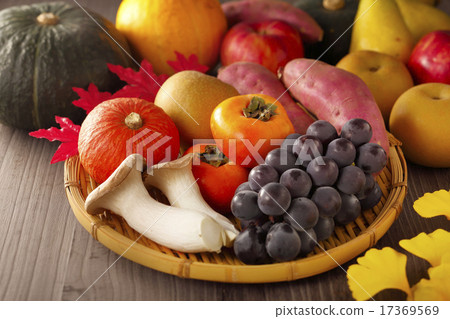 A crop of mountain fall in autumn image 17369569