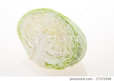 Half-cut cut cabbage Half-cut cut cabbage 17372896