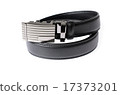Gentle casual belt isolated on white 17373201