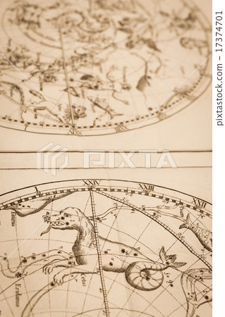 古色古香的天文地圖 17374701