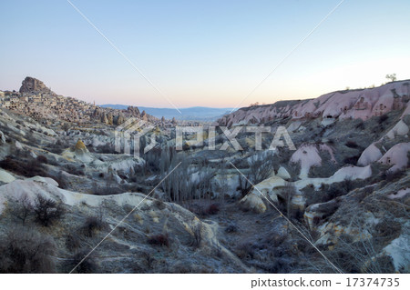 Utah Hospital Fortress shining in the morning sun in Turkey, Cappadocia Utah Hospital Fortress shining in the morning sun in Turkey, Cappadocia 17374735