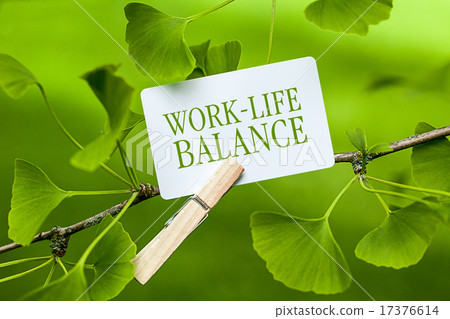 „Work-Life-Balance“ in a Ginkgo Tree „Work-Life-Balance“ in a Ginkgo Tree 17376614