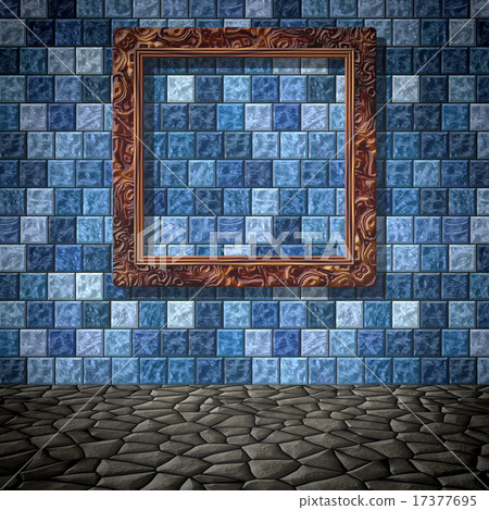 Empty room with picture generated texture Empty room with picture generated texture 17377695