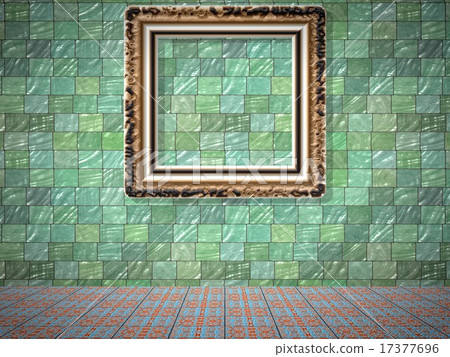 Empty room with picture generated texture Empty room with picture generated texture 17377696