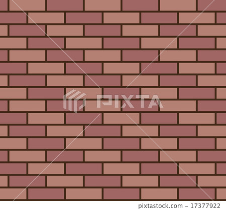 Brick wall seamless texture vector 17377922