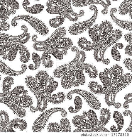 Paisley pattern 17378526