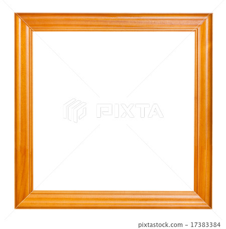 square lacquered wooden picture frame 17383384
