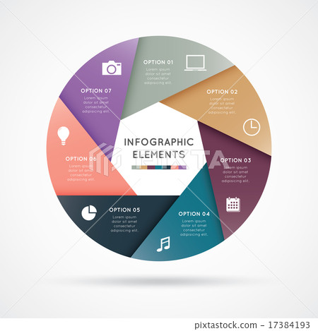 Modern infographics 7 options Modern infographics 7 options 17384193