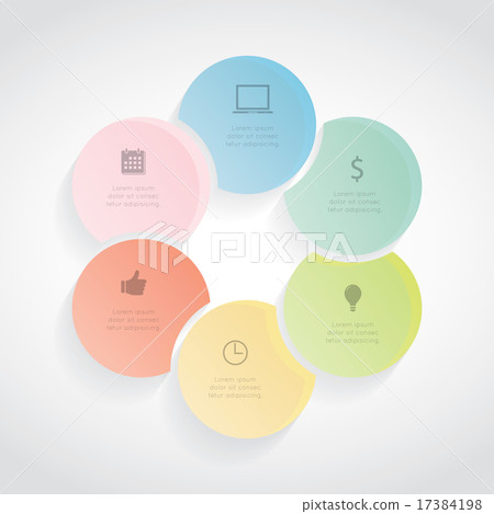 Modern infographics 6 options 17384198